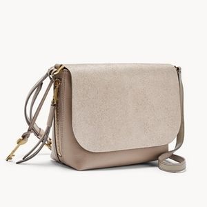 FOSSIL MAYA LEATHER CROSSBODY BAG